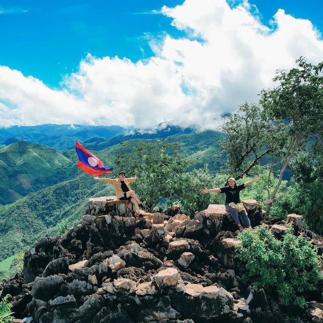 จุดชมวิว ผาแดง หนองเขียว หลวงพระบาง