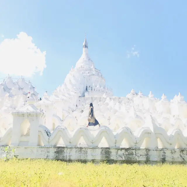 White Pagoda with nice view