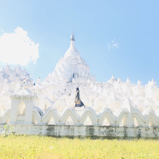 White Pagoda with nice view