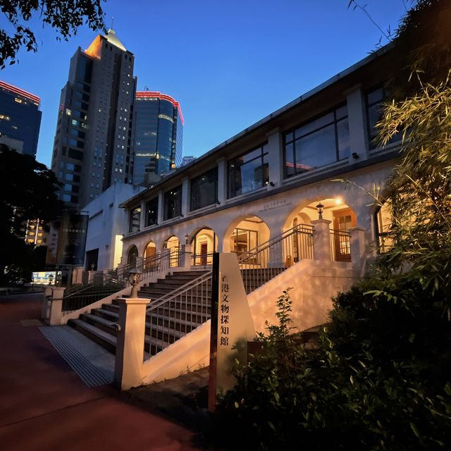 食飽飯散散步，夜遊九龍公園