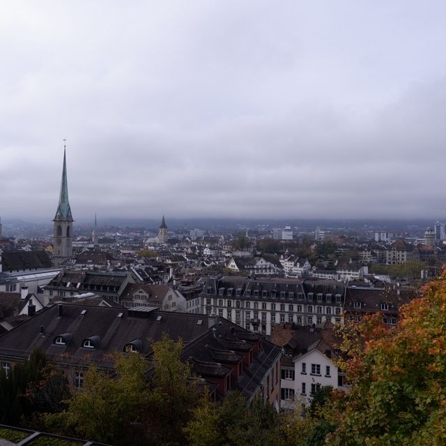 City walk in Zurich 