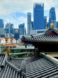 A Tranquil Escape at Buddha Tooth Relic Rooftop Garden