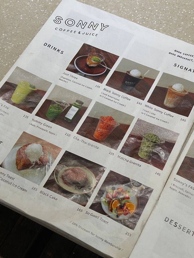 🤍 Sonny coffee and juice - อยุธยา