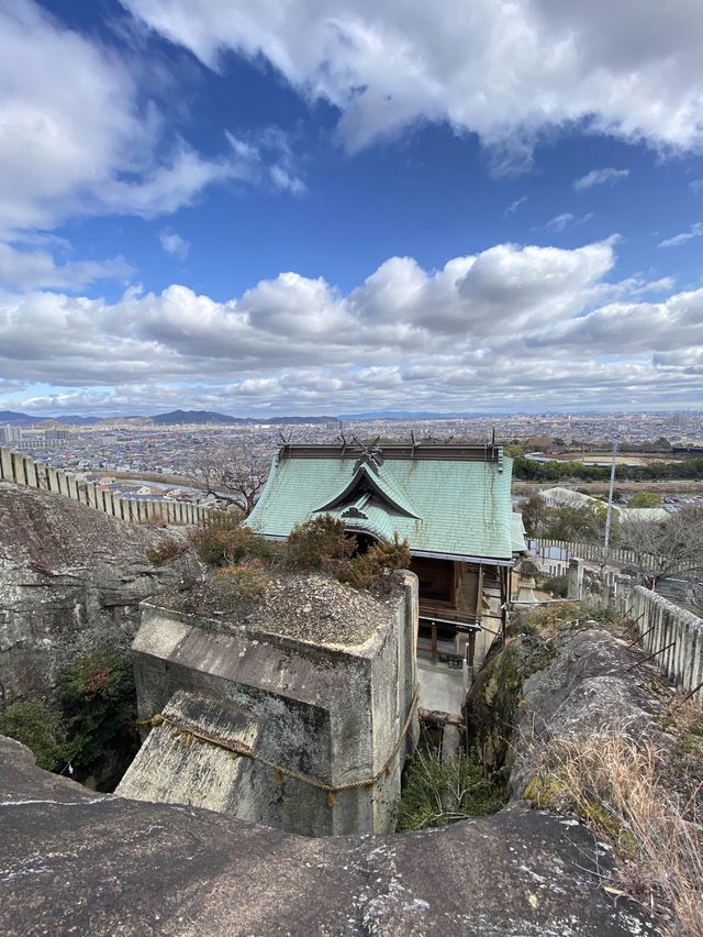 プチ登山！宝殿山山腹の生石神社行くなら頂上まで行こう！約5分で着いた