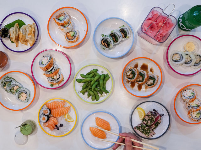 Yo Sushi: Vibrant Japanese Dining in Dubai