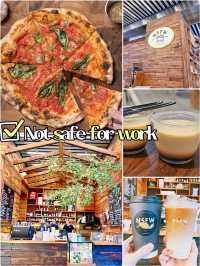 「NSFW Pizza & Coffee」不想上班的一起耍廢