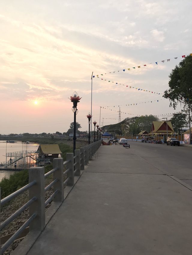 Sunset at Mun River
