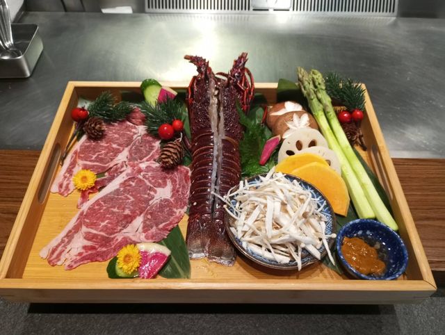 很滿足的鐵板生日飯~