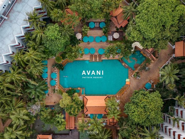 รีสอร์ทใจกลางเมืองพัทยา ที่บรรยากาศสุดร่มรื่น🍃