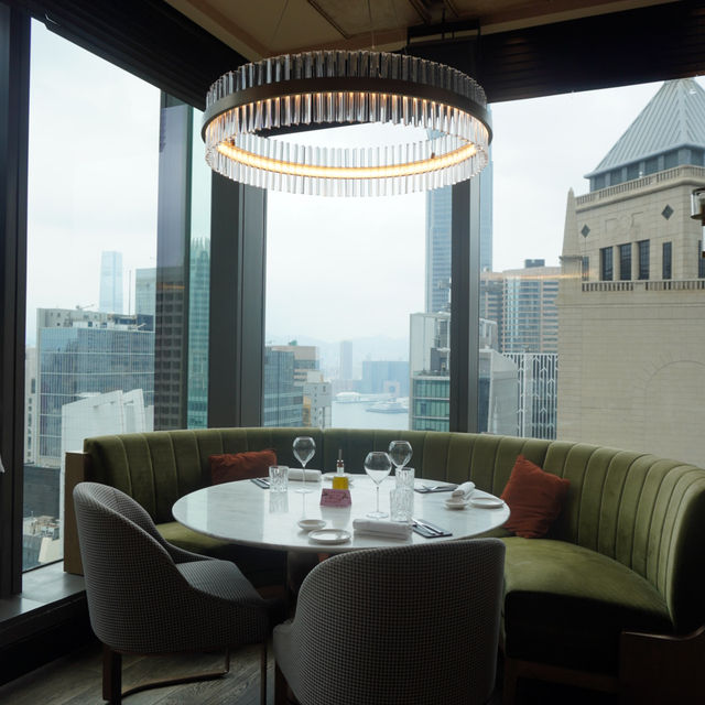 中環望靚景食半自助餐