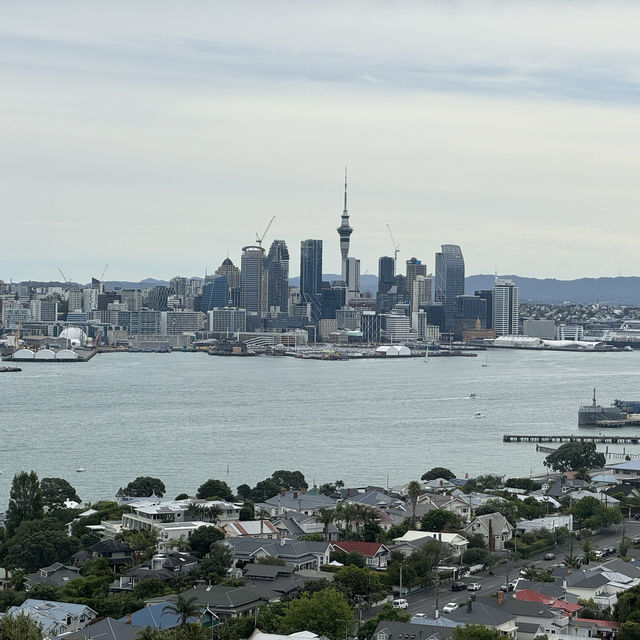 Amazing skyline of Auckland city