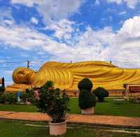 วัดพระนอนแหลมพ้อ พระนอนปางปรินิพพานใหญ่ที่สุด