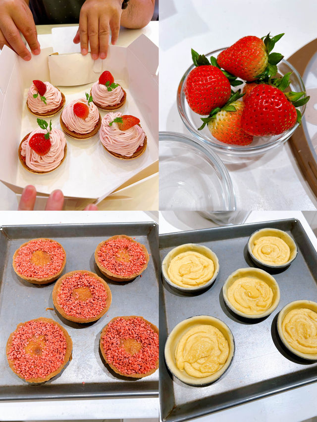 Strawberry Mont Blanc ABC Cooking Studio HK