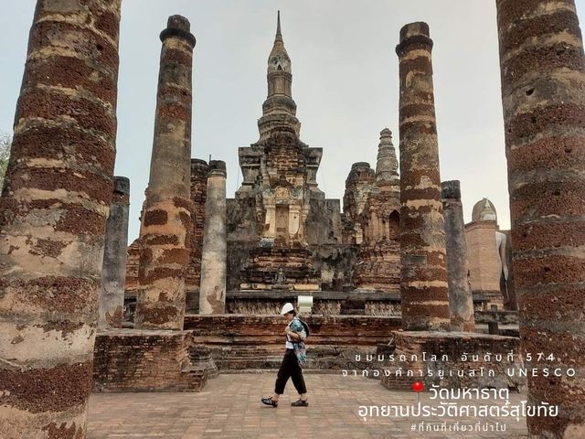 ชมมรดกโลก อันดับที่ 574 📍วัดมหาธาตุ สุโขทัย
