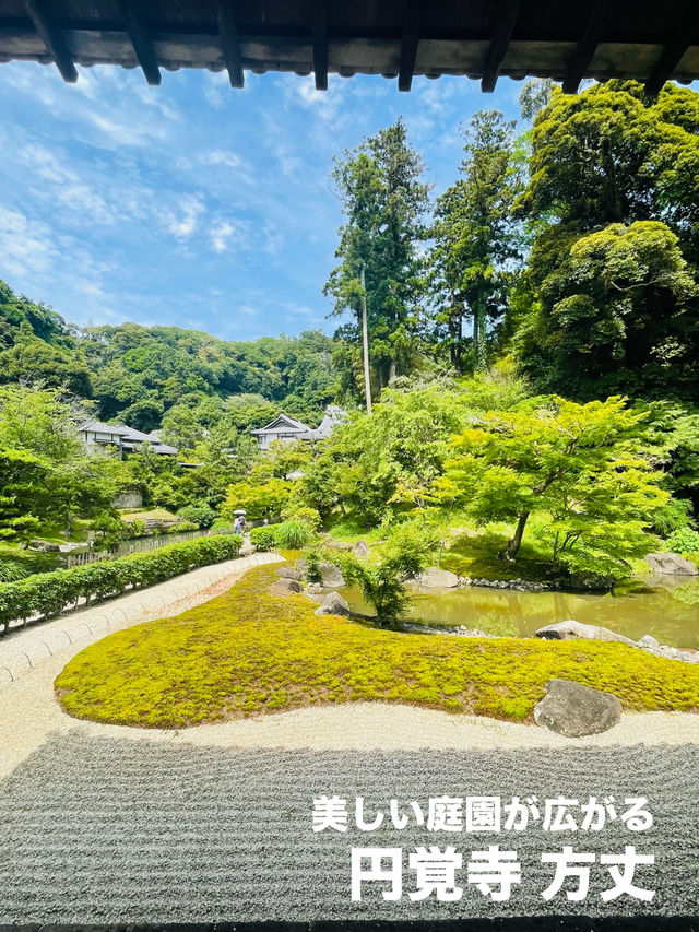 【神奈川県:北鎌倉】美しい庭園が広がる円覚寺　方丈