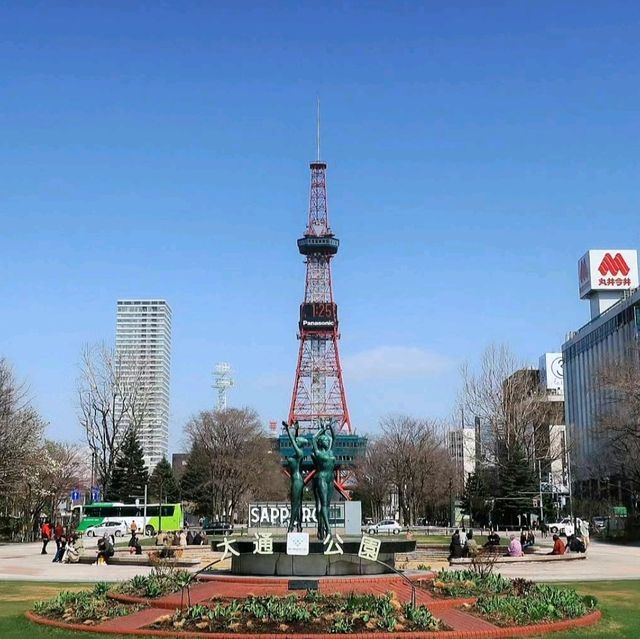 在札幌大通公園享受四季變換的活動