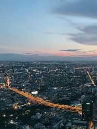 Stunning Skyline view of Bangkok City