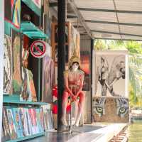 รีวิว ตลาดน้ำดำเนินสะดวก ล่องเรือชมตลาด