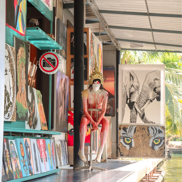 รีวิว ตลาดน้ำดำเนินสะดวก ล่องเรือชมตลาด