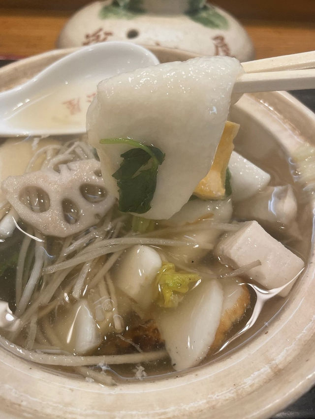 【長崎】島原の天草四郎ゆかりの具雑煮「姫松屋」✨