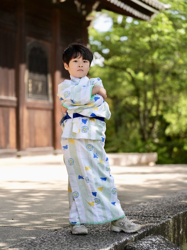 「日本」傳統兒童七五三和服體驗