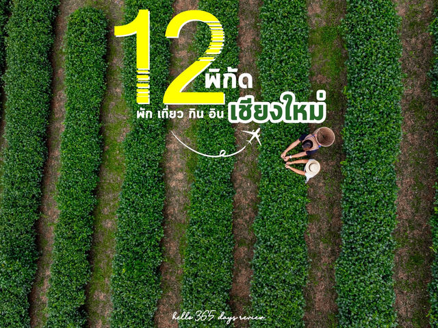 📍12 พิกัด พัก เที่ยว กิน อิน เชียงใหม่ ❤️