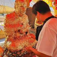 วัดสะตือ พระนอน 
