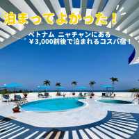 泊まってよかった！海目の前でも3000円で泊まれる！ベトナムのリゾート地ニャチャンのコスパ宿🏨✨