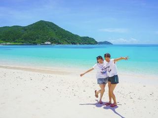 【渡嘉敷島】鮮豔到不行！！絕景的慶良間藍