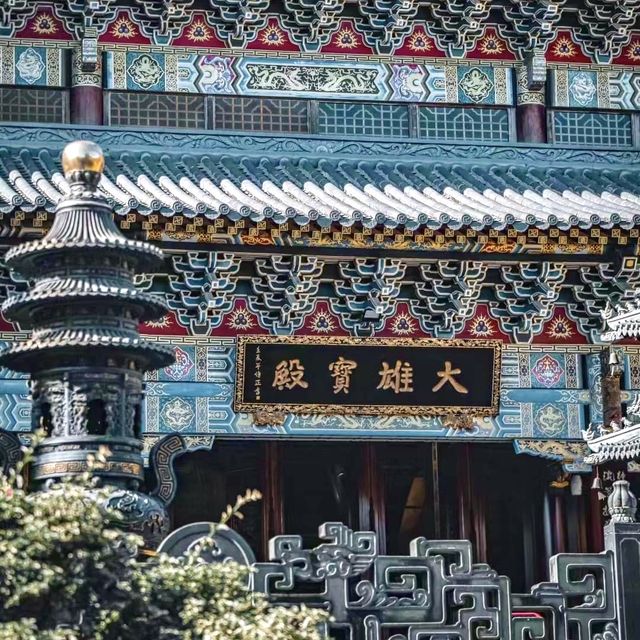 深圳東山寺-仿明清的建築風格，詮釋了中式建築之特殊美學。
