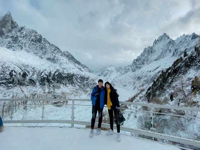 Mer de Glace in Winter