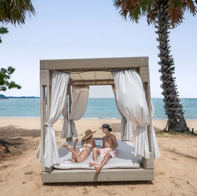 ที่พักพัทยาติดทะเล ห้องพักวิวทะเลปัง🏝️