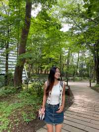 輕井澤 | 融入大自然嘅哥德式教堂在日本😍👰🏻‍♀️