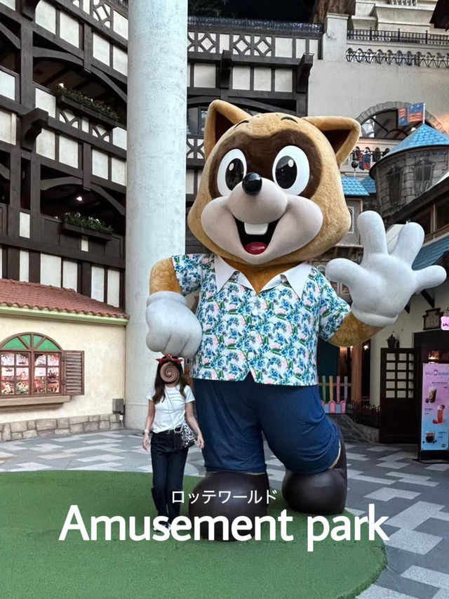 【韓国】雨の日も思いっきり遊べるテーマパーク🎢