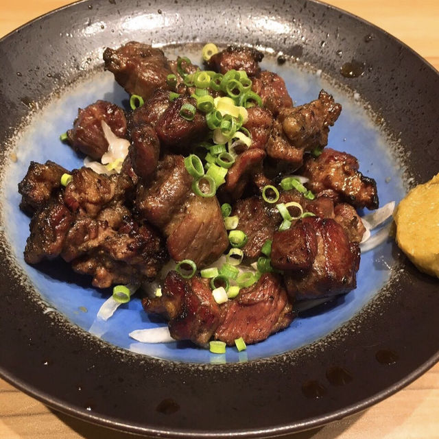 【博多駅】絶妙焼き加減の熟成肉✨