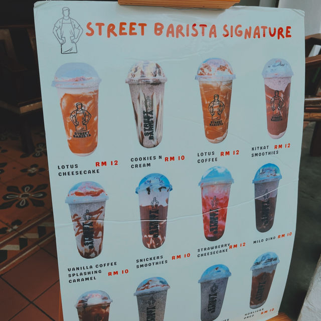 Blend, Sip, and Chill: Discover Ice Blended Bliss at Street Barista Cafe 🇲🇾