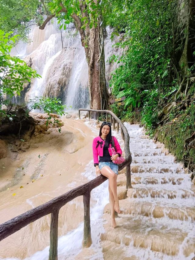 น้ำตกไทรโยคน้อย จ.กาญจนบุรี