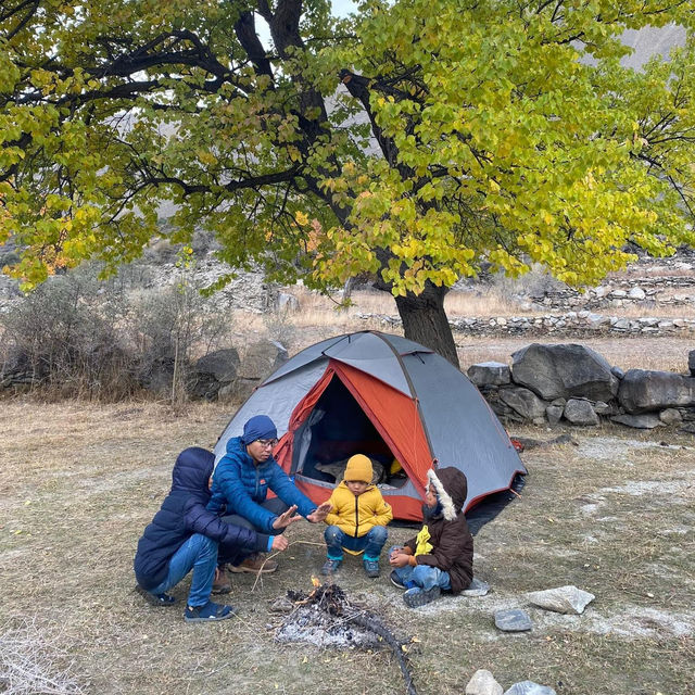 Apricot Oasis Delight: Camping in Hunza Valley