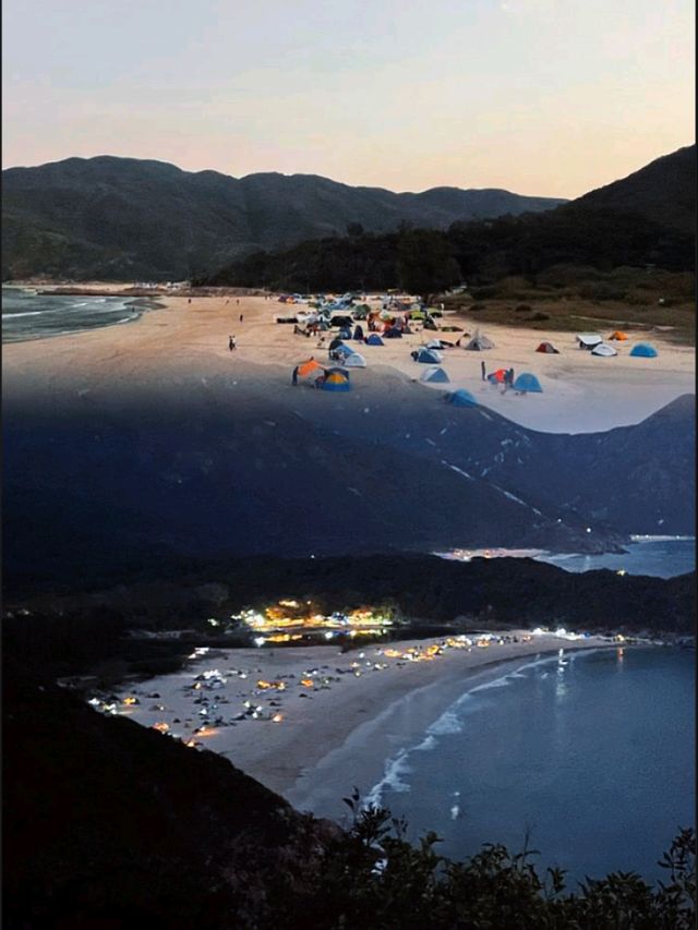 鹹田灣露營攻略：美景，註意事項