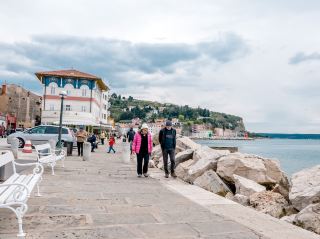 Tartini Square...Piran, Slovenia.