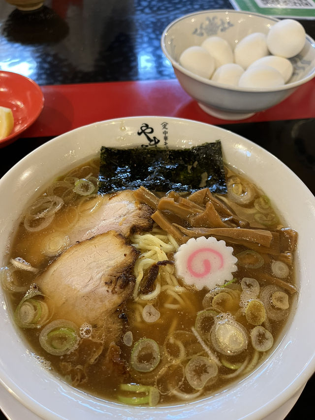 【小諸市🇯🇵】ゆで卵が無料で食べ放題🥚絶品中華そば🍜