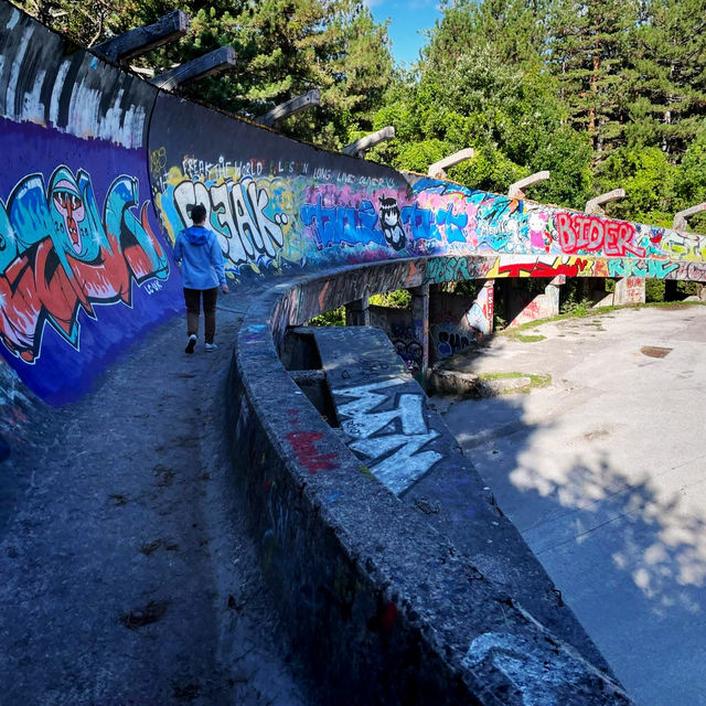 Riding Through History: Cable Car & Bobsled Track Adventure in Sarajevo
