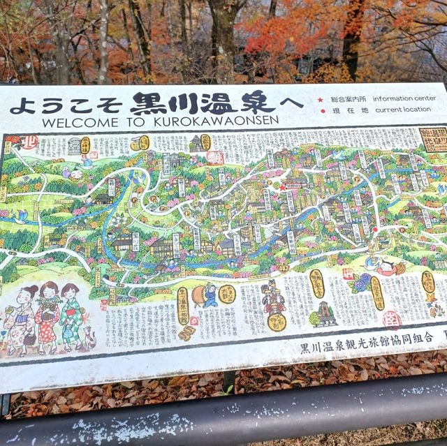 ♨️구마모토의 평온하고 고요한 자연속에 있는 온천마을 쿠로카와 온천~🏞