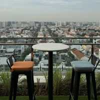Cocktails with a view at Hotel Indigo Katong in Singapore 