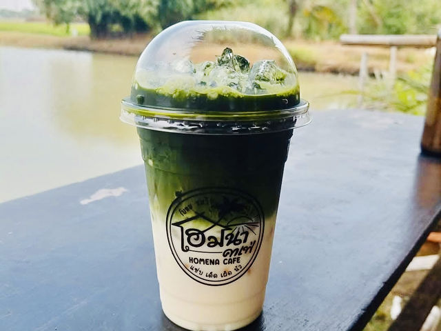 คาเฟ่กลางทุ่งนาวิวสุดปัง คาเฟ่สุดชิล อาหารอร่อย