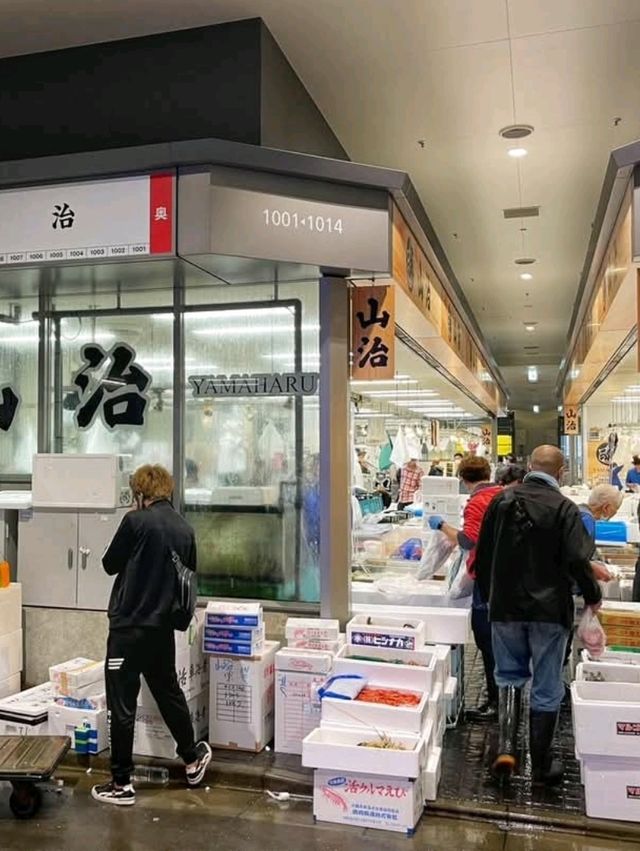 晨運式半日行程～豐洲市場