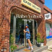 #BabeVelvetCafe #คาเฟ่พัทยา #นาเกลือ 