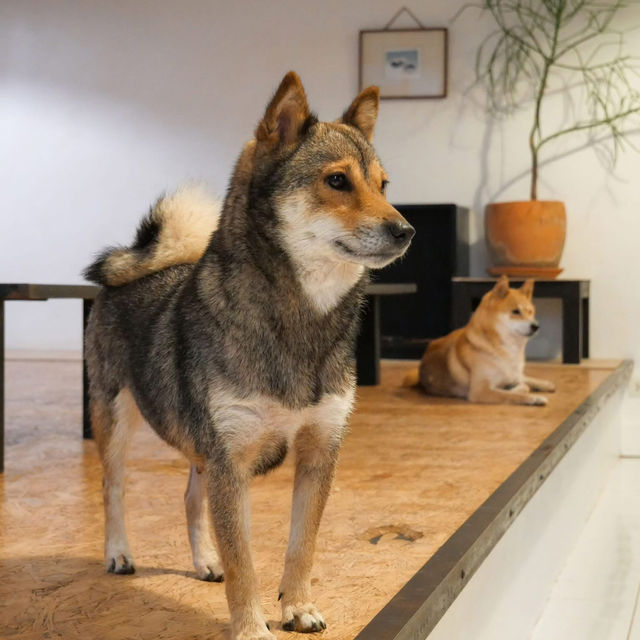 คาเฟ่น้องหมาชิบะ ที่เขาใหญ่🐕