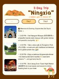 2-Day Chill Trip to Ningxia from Beijing