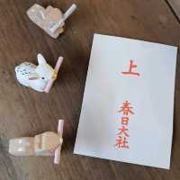日本奈良春日大社，神明與小鹿的約會